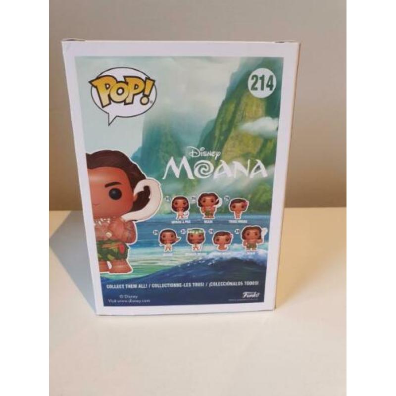 Funko pop Maui Disney Moana Vaiana nieuw in doos