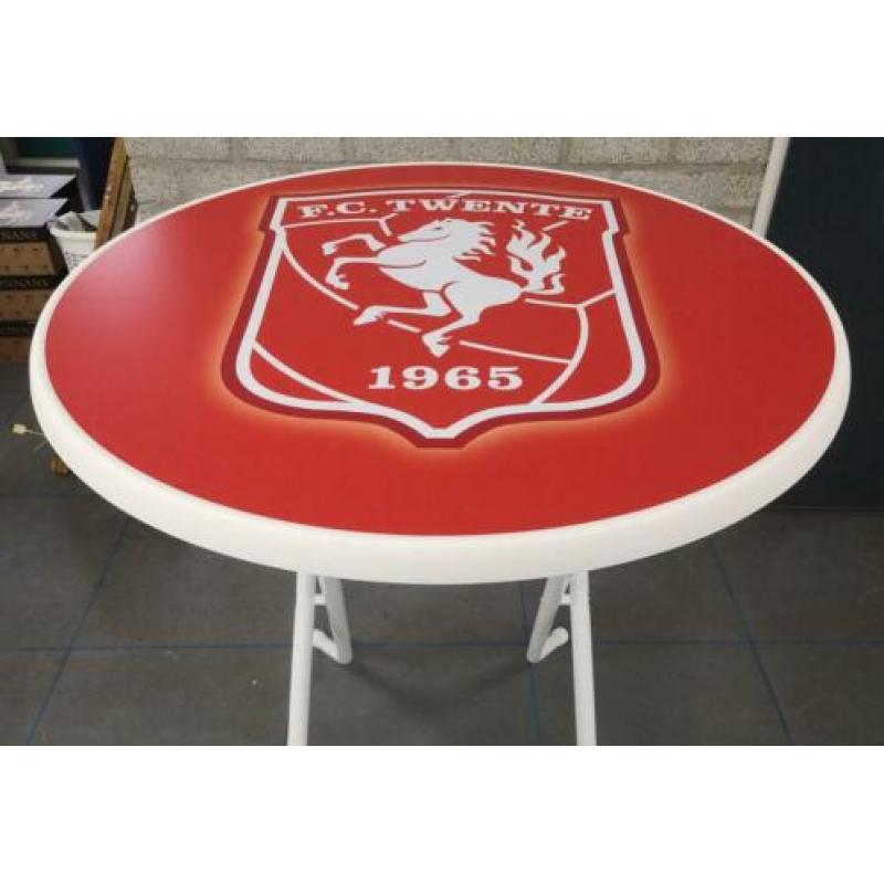 Fc twente statafel ø85 cm x 107 cm voetbal mancave keet