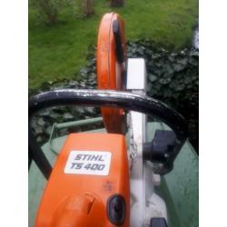 stihl ts400 doorslijper tegelslijper bandenzaag