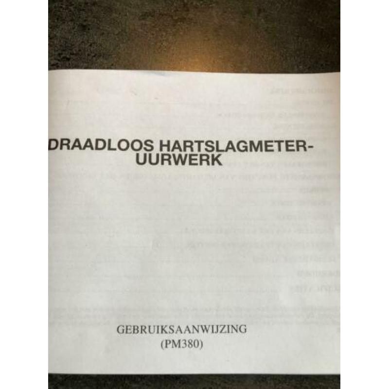 Cresta hardloophartslagmeter