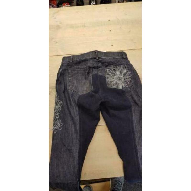 Jeans paardrijbroek maat 36 Full Seat