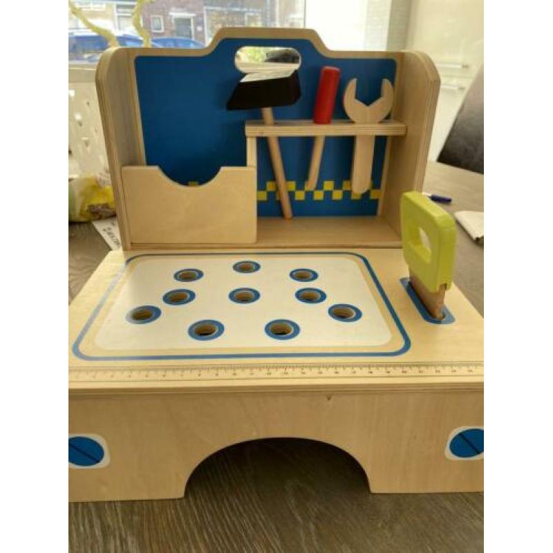 Playwood werkbank, compleet.