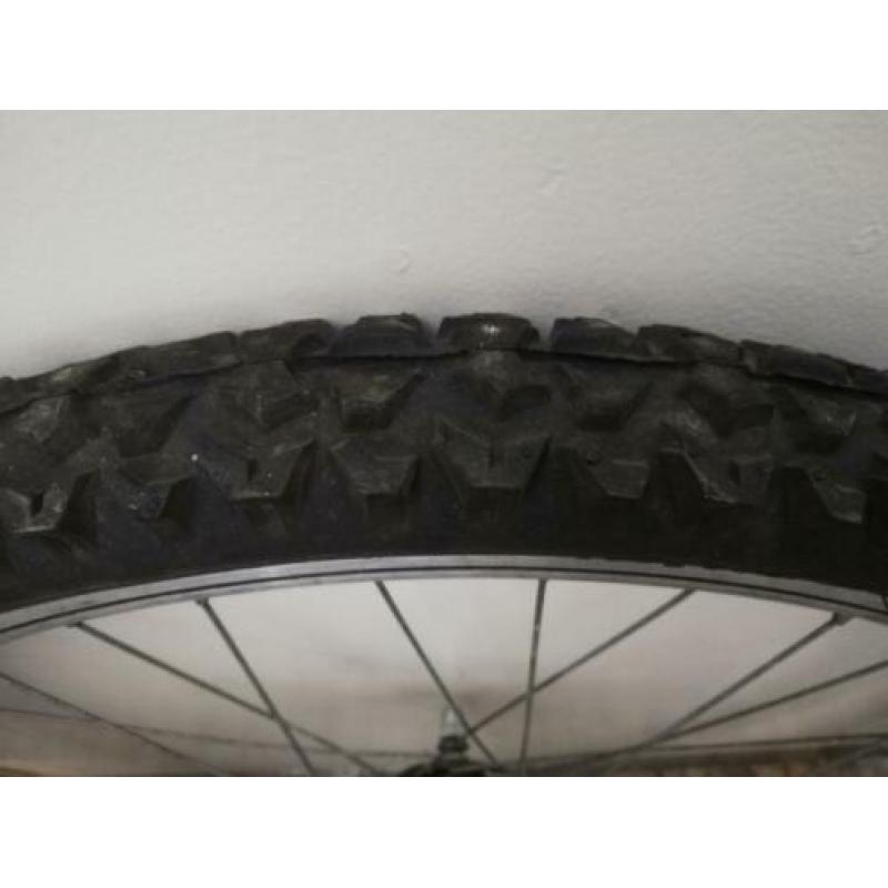 Mtb velg, 26" met 160 diam. schijfrem