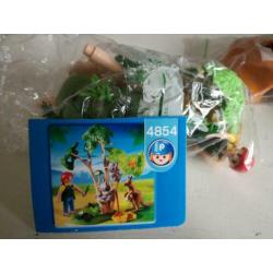 Playmobiel panda's, 3241, 4854 koala, 4853 stokstaartjes