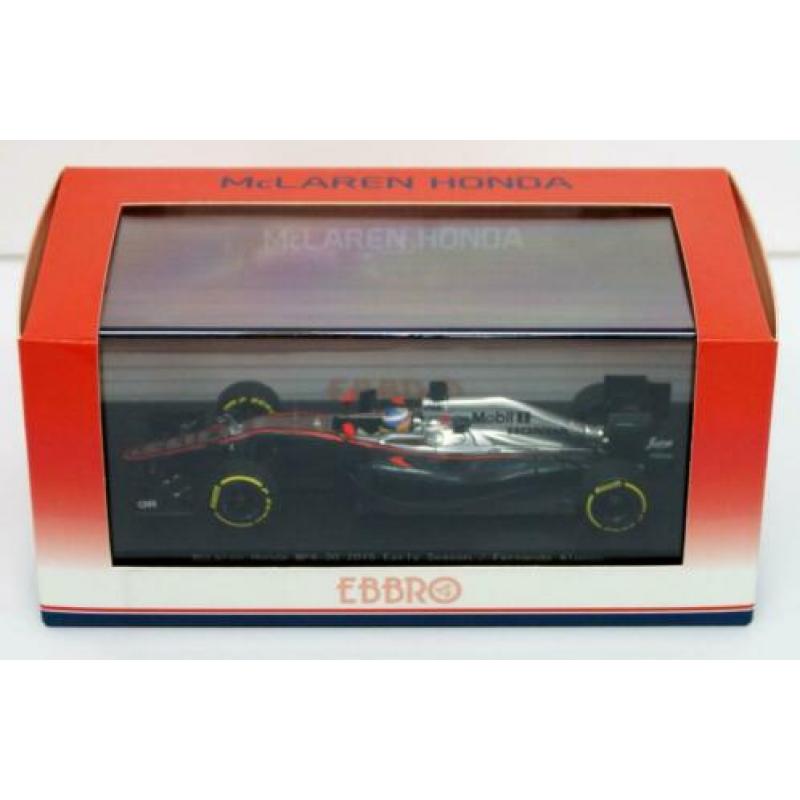 McLaren Honda MP4-30 2015 van Ebbro 1/43 racewagen formule