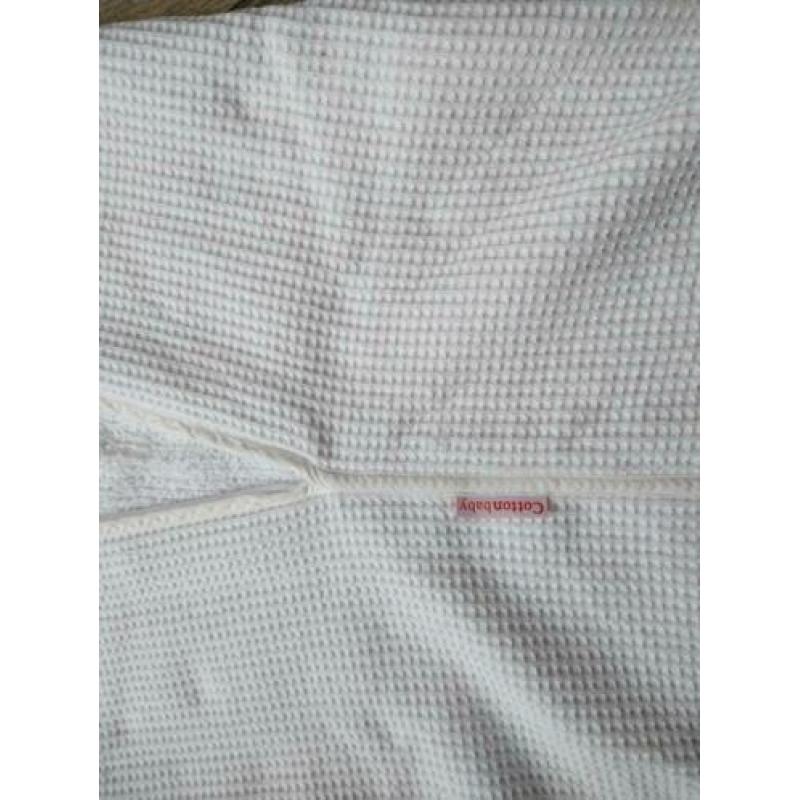 Cottonbaby Slaapzak wafel zonder mouwen, maat 110 NIEUW!!