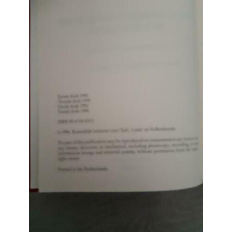Indonesisch-Nederlands woordenboek.A.Teeuw.