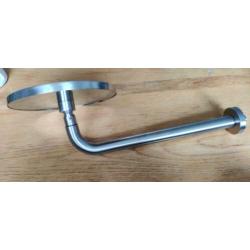 Hotbath M100 hoofddouche met 35cm wand arm GN Brushed Nickel