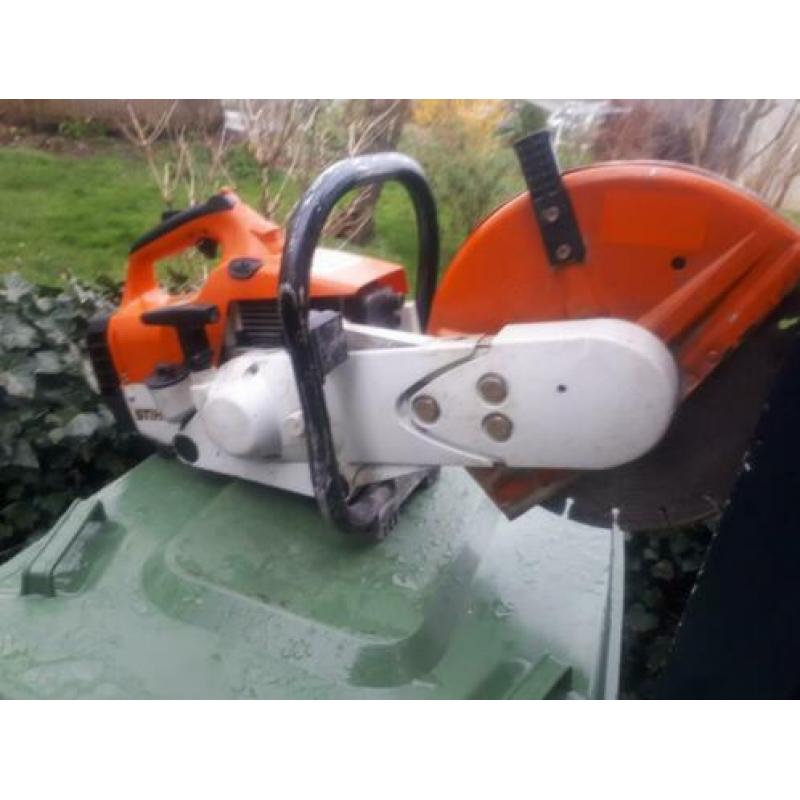 stihl ts400 doorslijper tegelslijper bandenzaag