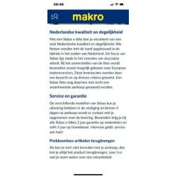 Elektrisch fiets 28inch merk obike nieuw met bon garantie