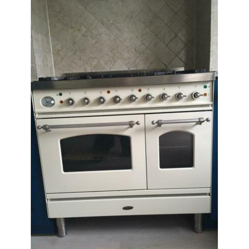 Boretti fornuis roomwit/beige