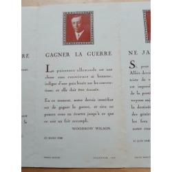 YMCA flyer Frankrijk voor de troepen wo1 ww1