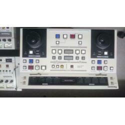 Studio sVHS videorecorders met mengpaneel