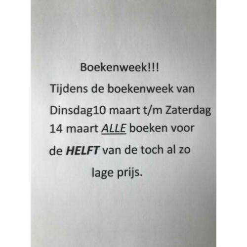De allermooiste boeken nu halve prijs.