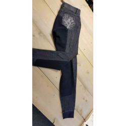 Jeans paardrijbroek maat 36 Full Seat