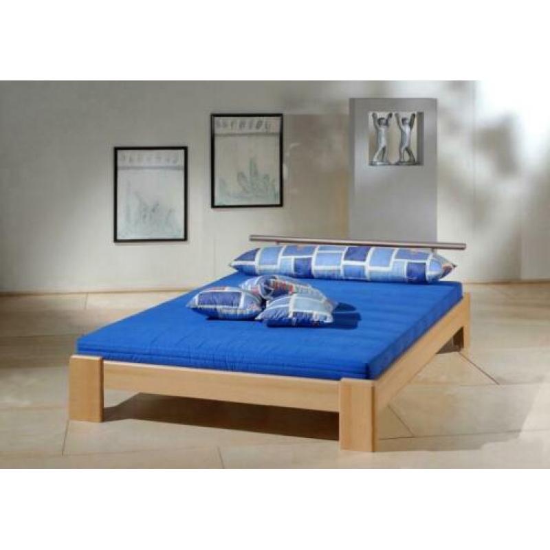 Twijfelaar bed 120 CORRY met lattenbodem en comfort matras