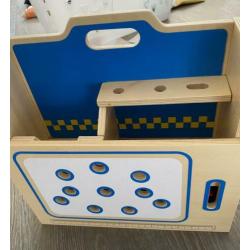 Playwood werkbank, compleet.