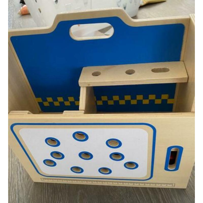 Playwood werkbank, compleet.