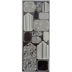 6 Pakjes labels en decoratie om uw kaarten te decoreren