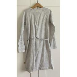 Jurkje Little Label 122-128 wit zgan