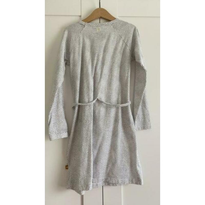 Jurkje Little Label 122-128 wit zgan