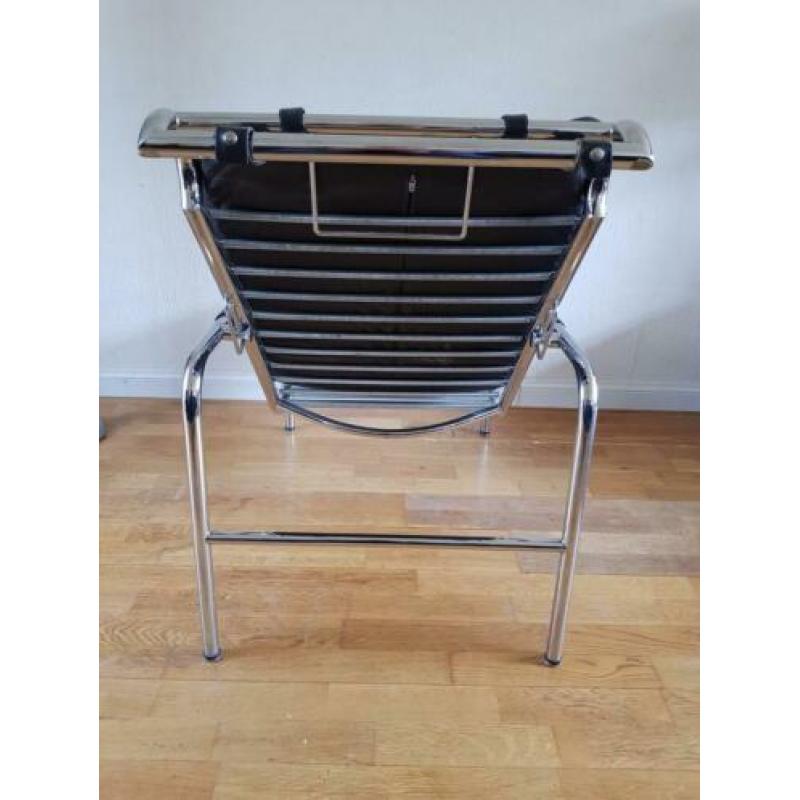 Vintage italiaans design stoel Genni Zanotta jaren 80 chroom