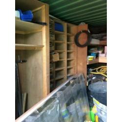 1x Zeecontainer 4 meter / 1x 6 meter