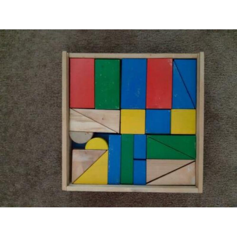 Gave Blokkendoos B 30 cm x L 30 cm x H 8 cm