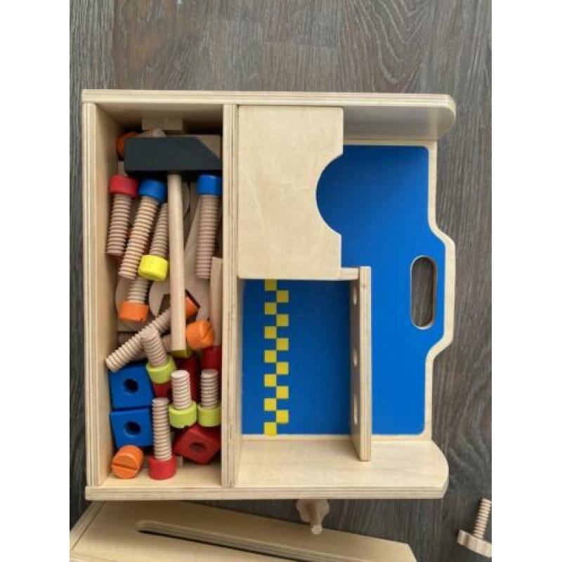 Playwood werkbank, compleet.