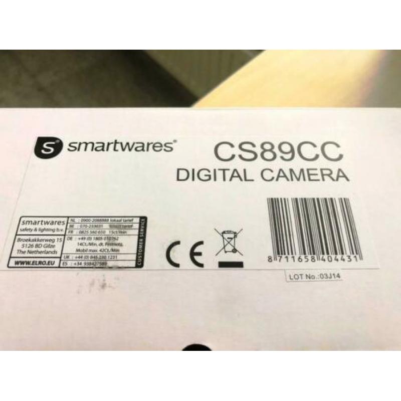 CS89T Bewakingscamera-set Radiografisch 4-kanaals