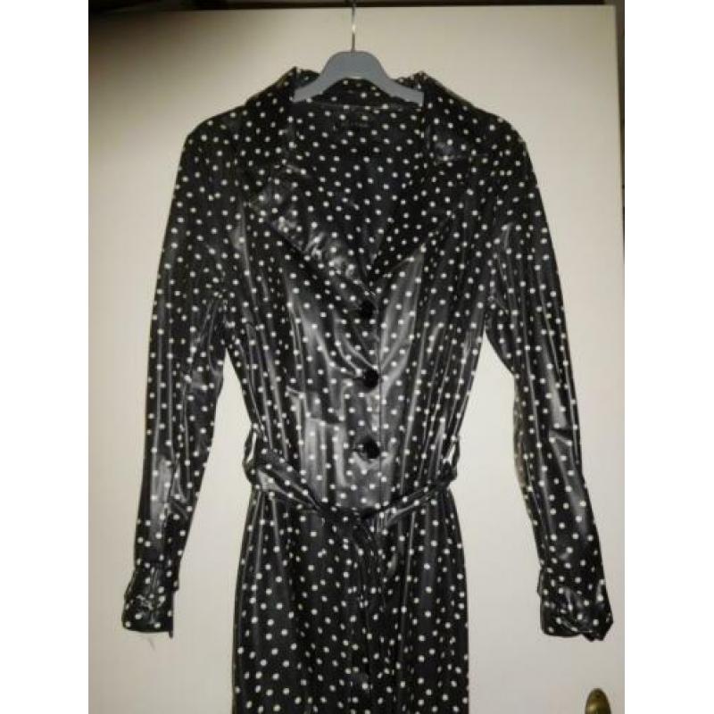 Blikvanger Regenjas/coat/Jas & Polkadot KING LOUIE L=40/42