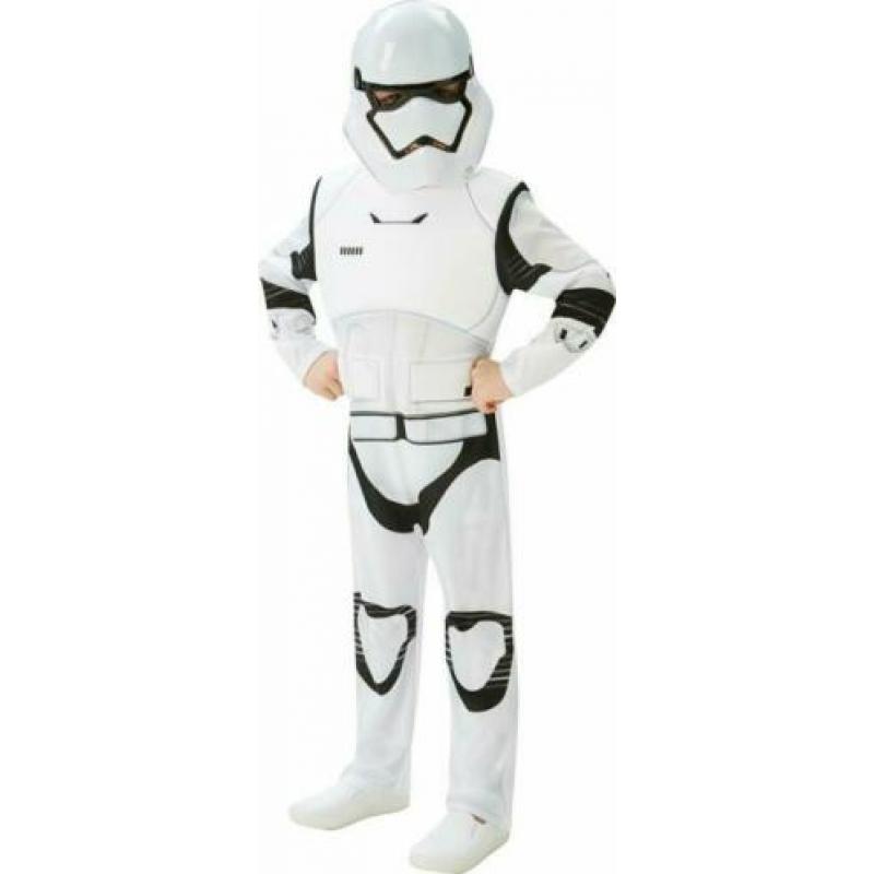 Starwars stormtrooper classic medium 5-6 jaar nieuw plastic