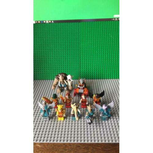 Lego legends of chima minifiguren en onderdelen partij