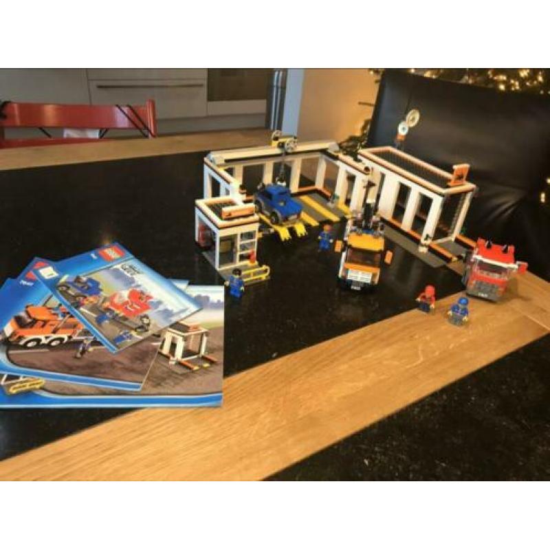 Lego autowerkplaats, compleet