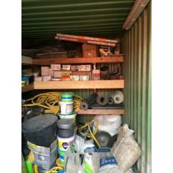 1x Zeecontainer 4 meter / 1x 6 meter