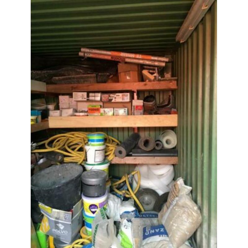 1x Zeecontainer 4 meter / 1x 6 meter