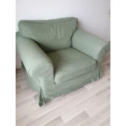 Groene fauteuil