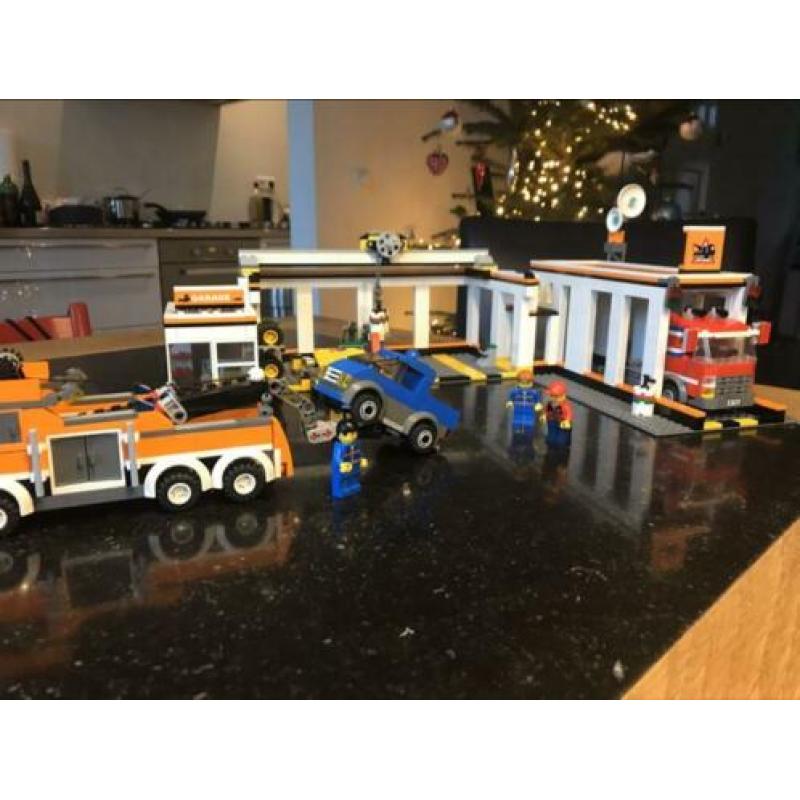Lego autowerkplaats, compleet