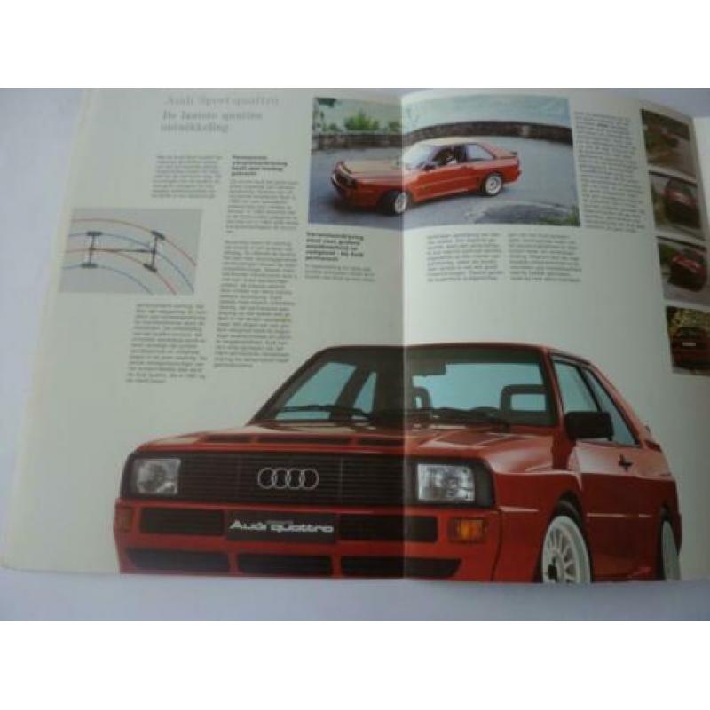2 Folders: Audi Quattro en Sport Quattro ("oer' Quattro)