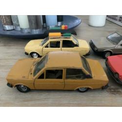 Partij fiat Polistil en bburago 1:24 vintage modelauto’s