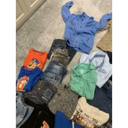 Groot pakket jongens kleding