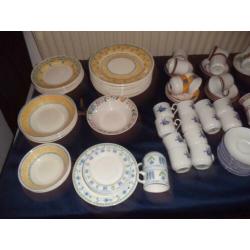 diverse servies diverse soorten en kleuren