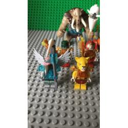 Lego legends of chima minifiguren en onderdelen partij