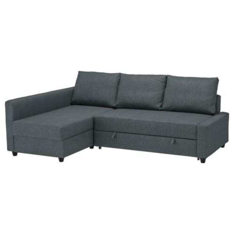Ikea hoek slaapbank Friheten grijs zgan