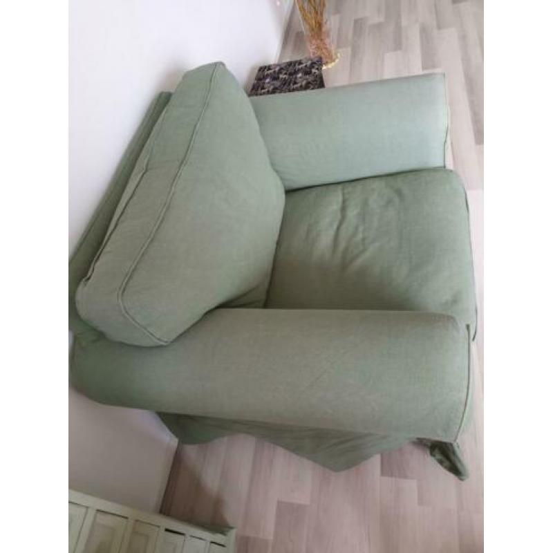 Groene fauteuil