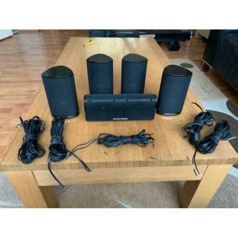 Harman kardon Speakers met kabels zgan