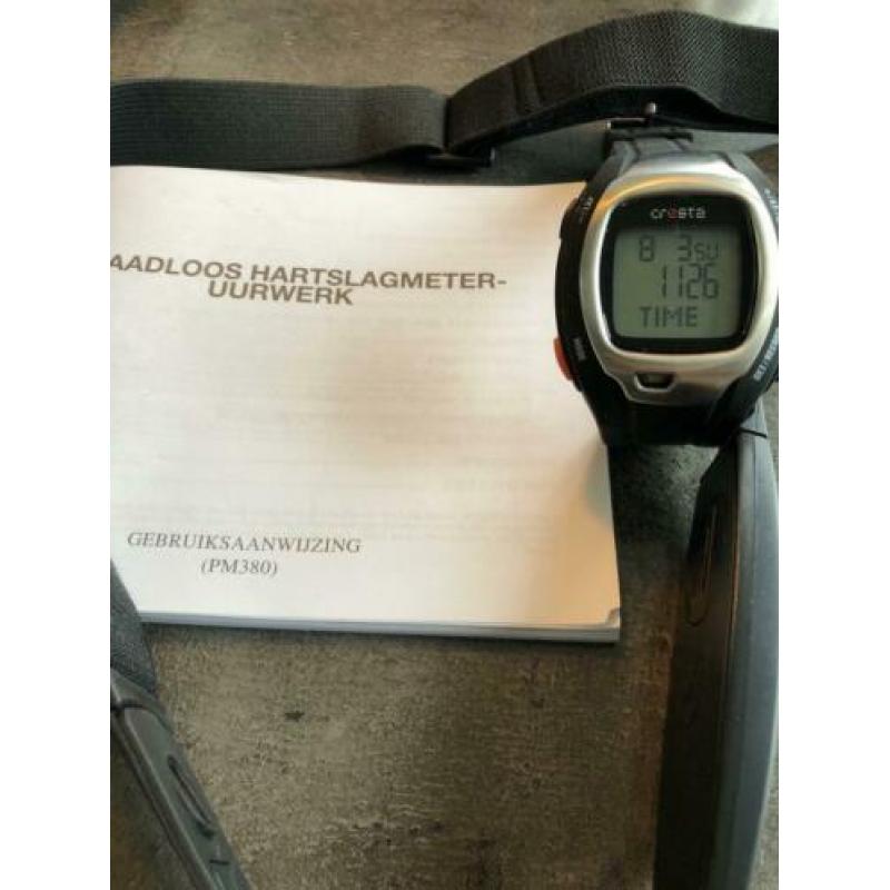 Cresta hardloophartslagmeter