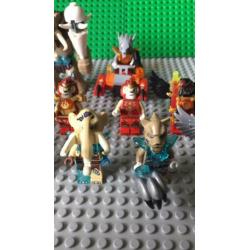 Lego legends of chima minifiguren en onderdelen partij