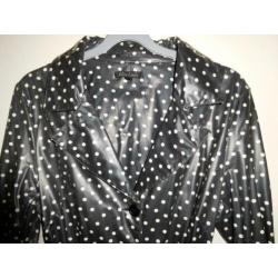 Blikvanger Regenjas/coat/Jas & Polkadot KING LOUIE L=40/42