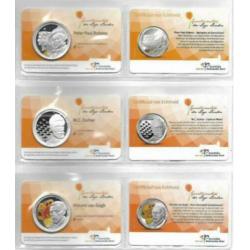 Grootmeesters der Lage Landen <> 12 zilveren munten coincard